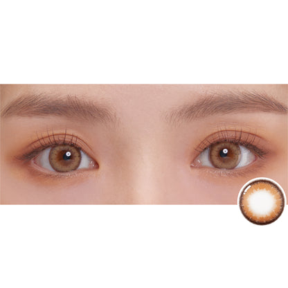 ラッシュイラテ  Rashui LATTE TORICOEYE カラコン- 1 Month 【1箱1枚入】